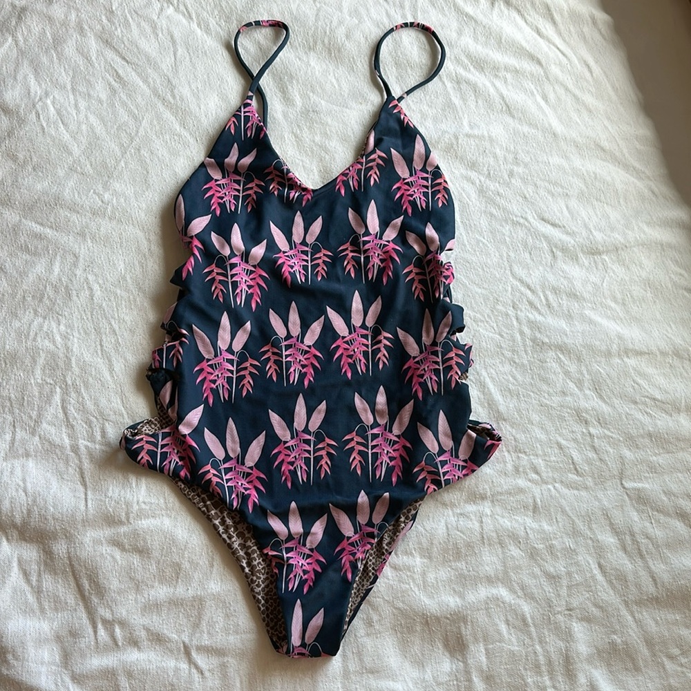 Acacia swimwear Florence Heleconia one piece
